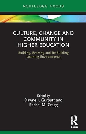 Imagen del vendedor de Culture, Change and Community in Higher Education a la venta por moluna