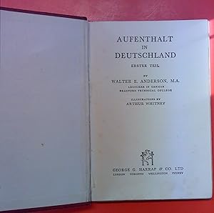 Image du vendeur pour Aufenthalt In Deutschland - Volume one / Erster Teil mis en vente par biblion2