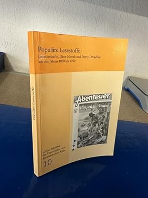Seller image for Populre Lesestoffe: Groschenhefte, Dime Novels und Penny Dreadfuls aus den Jahren 1850 bis 1950. for sale by Bchersammelservice Steinecke