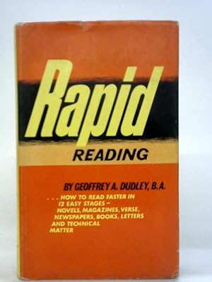 Image du vendeur pour Rapid Reading mis en vente par World of Rare Books