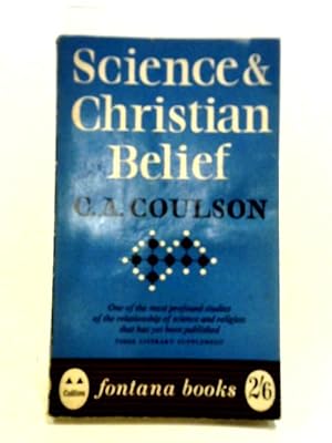 Image du vendeur pour Science and Christian Belief mis en vente par World of Rare Books