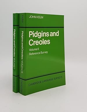 PIDGINS AND CREOLES Volume 1 Theory and Structure [&] Volume II Reference Survey (Cambridge Langu...