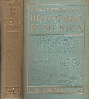 Imagen del vendedor de Dizionario di Musica a la venta por PRISCA