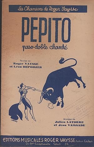 Imagen del vendedor de Ppito. - Paso Doble Chant. a la venta por PRISCA