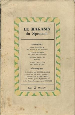 Seller image for Le magasin du spectacle N 2 for sale by PRISCA