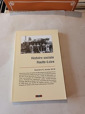 HISTOIRE SOCIALE HAUTE-LOIRE , NUMERO 9