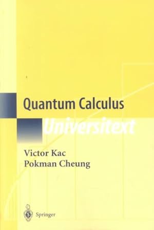 Seller image for Quantum Calculus for sale by GreatBookPrices