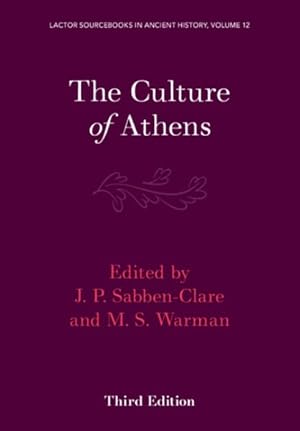 Bild des Verkufers fr Culture of Athens zum Verkauf von GreatBookPrices