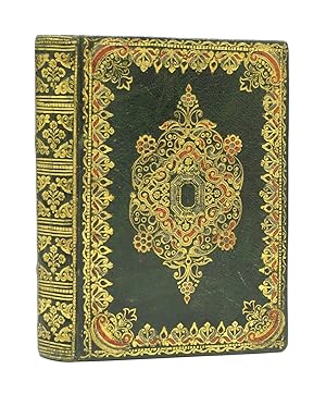 Painted morocco binding