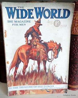 The Wide World Magazine For Men. Travel and True story Adventures. August 1920