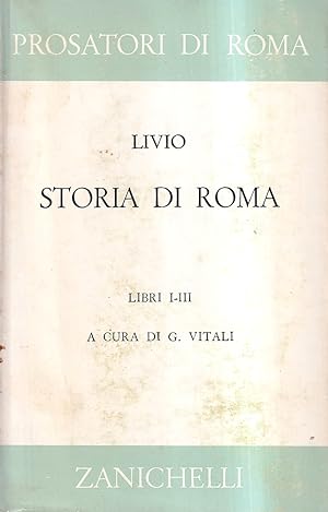 Storia di Roma. Libro I-III