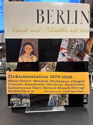 Immagine del venditore per Berlin. Kunst und Knstler seit 1870. Anfnge und Entwicklungen. venduto da Altstadt-Antiquariat Nowicki-Hecht UG