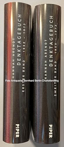 Seller image for Denktagebuch 1950 bis 1973 (erster Band und zweiter Band cplt.) for sale by Antiquariat Bernhard