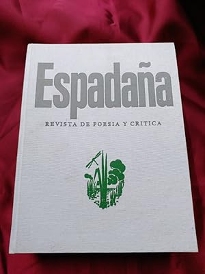 Imagen del vendedor de Espadaa. Revista de poesa y crtica a la venta por Libreria Anticuaria Camino de Santiago