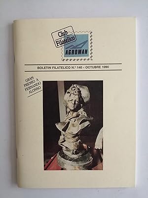 Club Filatélico Agroman : boletín filatélico. Nº 140, octubre 1990