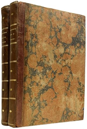 Immagine del venditore per A Sporting Tour Through Various Parts of France, In the Year 1802: Including a Concise Description of the Sporting Establishments, Mode of Hunting, and Other Field-Amusements, as Practised in that Country With General Observations on the Arts, Sciences, Agriculture, Husbandry, and Commerce: Strictures on the Customs and Manners of the French People; With a View of the Comparative Advantages of Sporting in France and England. In a Series of Letters to the Right Hon. The Earl of Darlington. To Which is Prefixed, an Account of French Wolf-Hunting. By Colonel Thornton, of Thornville-Royal, Yorkshire. Illustrated With Upwards of Eighty Correct and Picturesque Delineations from Original Drawings from Nature, by Mr. Bryant, and Other Eminent Artists. In Two Volumes venduto da Adrian Harrington Ltd, PBFA, ABA, ILAB