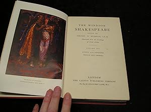 The Windsor Shakespeare Vol XVI Antony and cleopatra; Troilus and Cressida