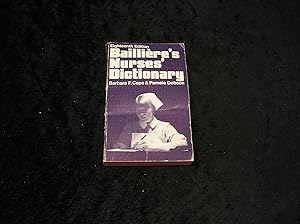 Seller image for Bailliere's Nurses Dictionary for sale by Yare Books