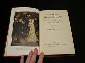 The Windsor Shakespeare Vol IV All's Well That ends Well; Much ado About Nothing