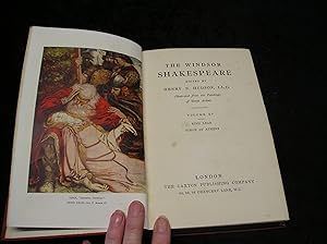 The Windsor Shakespeare Vol XV King Lear; Timon of Athens