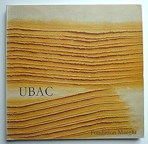 Image du vendeur pour Ubac. Catalogue de l'exposition  la fondation Maeght en 1978. mis en vente par Roe and Moore