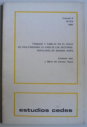 Imagen del vendedor de Trabajo y familia en el ciclo de vida femenino: el caso de los sectores populares de Buenos Aires a la venta por Libreria Ninon