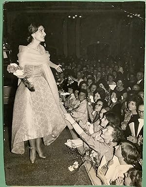 Fotografia originale Maria Callas, Hamburg 1959