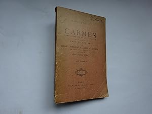 Seller image for Carmen : Opera Comique En Quatre Actes for sale by J R Wright