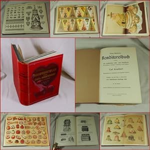 Immagine del venditore per Neues illustriertes Konditoreibuch. Ein praktisches Lehr- und Handbuch fr Konditoren, Feinbcker, Lebkchner sowie Patissiers. Neubearbeitet von verschiedenen hervorragenden Fachleuten. Ausgabe A mit 104 Tafeln in Farbendruck. Jubilums-Auflage. venduto da terrahe.oswald