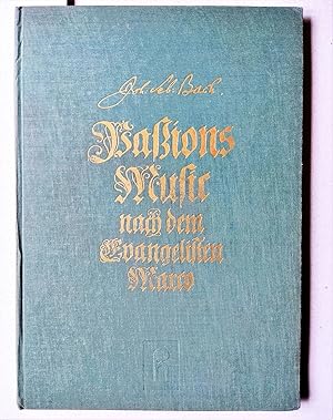 Immagine del venditore per Markuspassion herausgegeben von Diethard Hellmann. (BWV 247) = Die Kantate. Eine Sammlung geistlicher Musik fr Chor und Instrumente herausgegeben von Hans Grischkat 209. Hnssler H. 5409. H. (Partitur mit Gesang. Vorwort/preface deutsch-english - anbei: Anhang IV S.). venduto da Versandantiquariat Kerstin Daras