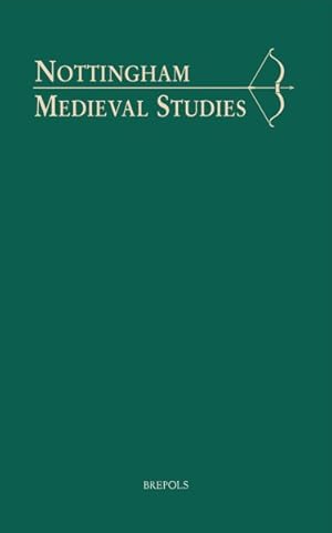 Seller image for Nottingham Medieval Studies 62 (2018) for sale by Libreria Studio Bosazzi