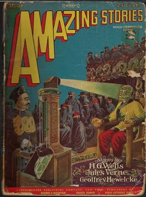 Image du vendeur pour AMAZING Stories: March, Mar. 1928 mis en vente par Books from the Crypt