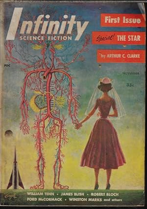 Imagen del vendedor de INFINITY Science Fiction: November, Nov. 1955 a la venta por Books from the Crypt