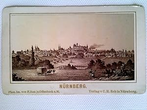 CdV, Nürnberg, Blick über die Stadt, Fotografie, ca. 1880