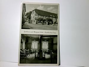 Lautzkirchen / Blieskastel / Saar. Gasthaus u. Metzgerei Moritz Wack. Alte, seltene Ansichtskarte...