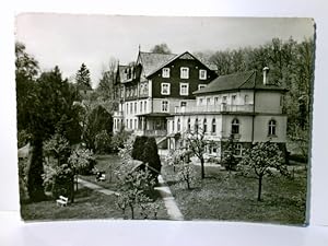 Basel. St. Chrischona. Haus " Zu den Bergen ". Schweiz. Alte Ansichtskarte / Postkarte s/w. ungel...
