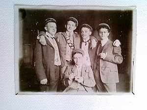 Abiturienten in Weißenfels, Gruppenbild mit Namen, Studentika, ca. 1905