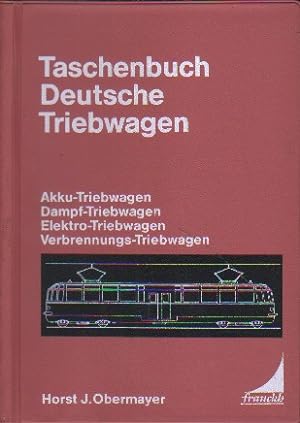 Seller image for Taschenbuch Deutsche Triebwagen. for sale by Versandantiquariat Boller