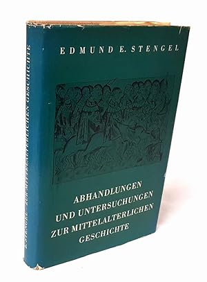 Bild des Verkufers fr Abhandlungen und Untersuchungen zur mittelalterlichen Geschichte. Mit 1 Textabbildung und 6 Tafeln. zum Verkauf von Antiquariat Dennis R. Plummer