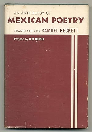 Bild des Verkufers fr Anthology of Mexican Poetry zum Verkauf von Between the Covers-Rare Books, Inc. ABAA