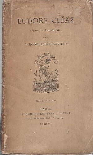 Imagen del vendedor de Eudore Claz, conte du jour de l'an, par Thodore de Banville. a la venta por PRISCA