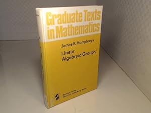 Seller image for Linear Algebraic Groups. (= Graduate Texts in Mathematics - Volume 9), for sale by Antiquariat Silvanus - Inhaber Johannes Schaefer