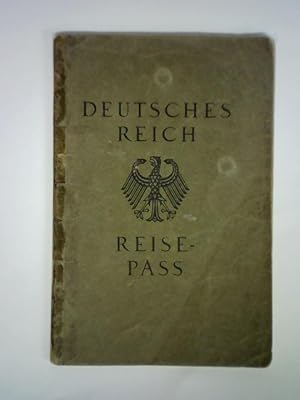 Bild des Verkufers fr Reisepass fr Liddy Beigang, Bln.-Charlottenburg, (19)30er Jahre zum Verkauf von Celler Versandantiquariat