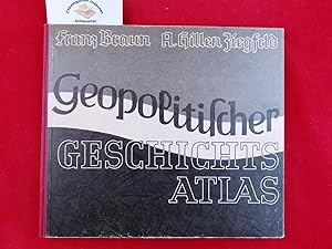 Geopolitischer Atlas zur deutschen Geschichte. Ausgabe in einfarbigem Druck. - Das Altertum 59 Ka...