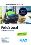 Policía Local. Temario volumen 1. Ayuntamiento de Sevilla