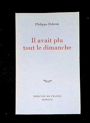 Seller image for Il avait plu tout le dimanche for sale by LibrairieLaLettre2