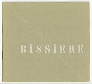 Seller image for BISSIRE. for sale by Librairie-Galerie Dorbes Tobeart