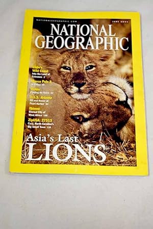 Image du vendeur pour National Geographic Magazine, Ao 2001, vol. 199, n 6:: DEEP INTO THE LAND OF EXTREMES.; MARCO POLO IN CHINA PART II.; ASIA'S LAST LIONS.; Wales Finding Its Voice.; OIL AND HONOR AT PEARL HARBOR.; DJENNE.; Suburbia Unbound mis en vente par Alcan Libros