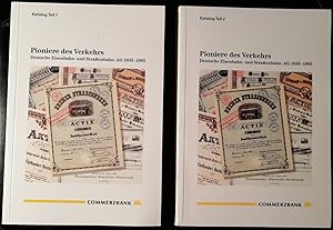 Pioniere des Verkehrs. Deutsche Eisenbahn- und Straßenbahn-AG 1835-1985 ( Teil 1 und 2, komplett )