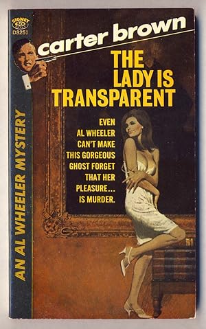 Seller image for THE LADY IS TRANSPARENT for sale by Gene Zombolas